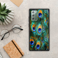 Thumbnail for Real Peacock Feathers - Samsung Galaxy Note 20 Case