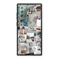 Thumbnail for Samsung Note 20 Retro Beach Life Θήκη από τη Smartfits με σχέδιο στο πίσω μέρος και μαύρο περίβλημα | Smartphone case with colorful back and black bezels by Smartfits