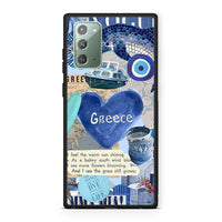 Thumbnail for Samsung Note 20 Summer In Greece Θήκη από τη Smartfits με σχέδιο στο πίσω μέρος και μαύρο περίβλημα | Smartphone case with colorful back and black bezels by Smartfits