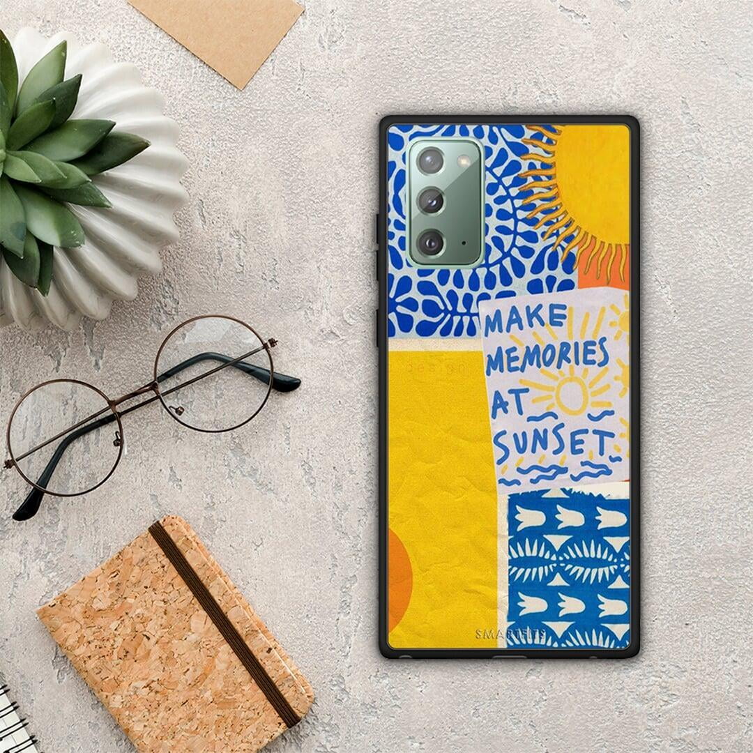 Sunset Memories - Samsung Galaxy Note 20 case