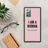 Thumbnail for Superpower Woman - Samsung Galaxy Note 20 case