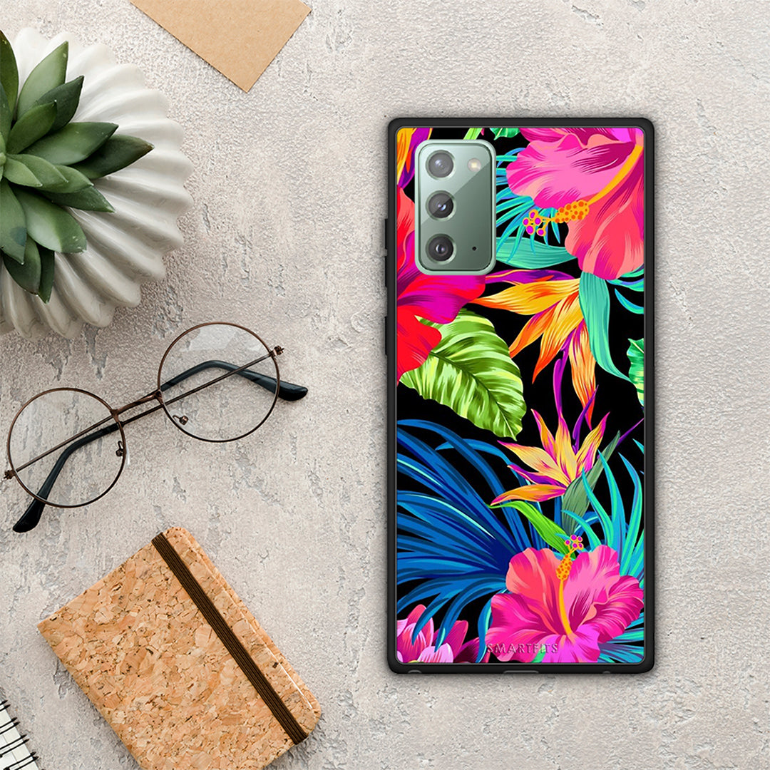 Tropical Flowers - Samsung Galaxy Note 20 case