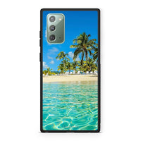 Thumbnail for Samsung Note 20 Tropical Vibes Θήκη από τη Smartfits με σχέδιο στο πίσω μέρος και μαύρο περίβλημα | Smartphone case with colorful back and black bezels by Smartfits