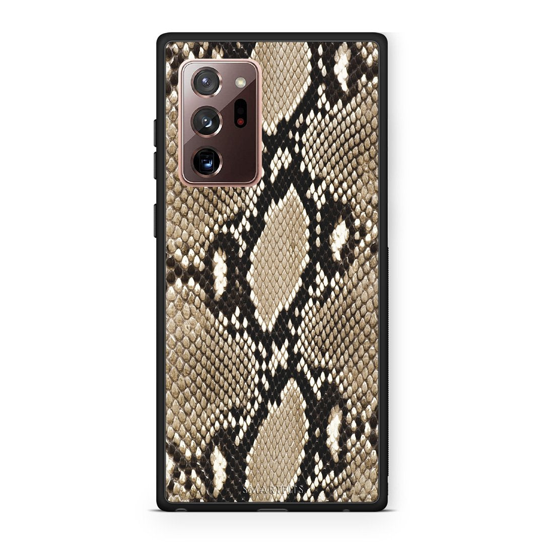 23 - Samsung Note 20 Ultra  Fashion Snake Animal case, cover, bumper