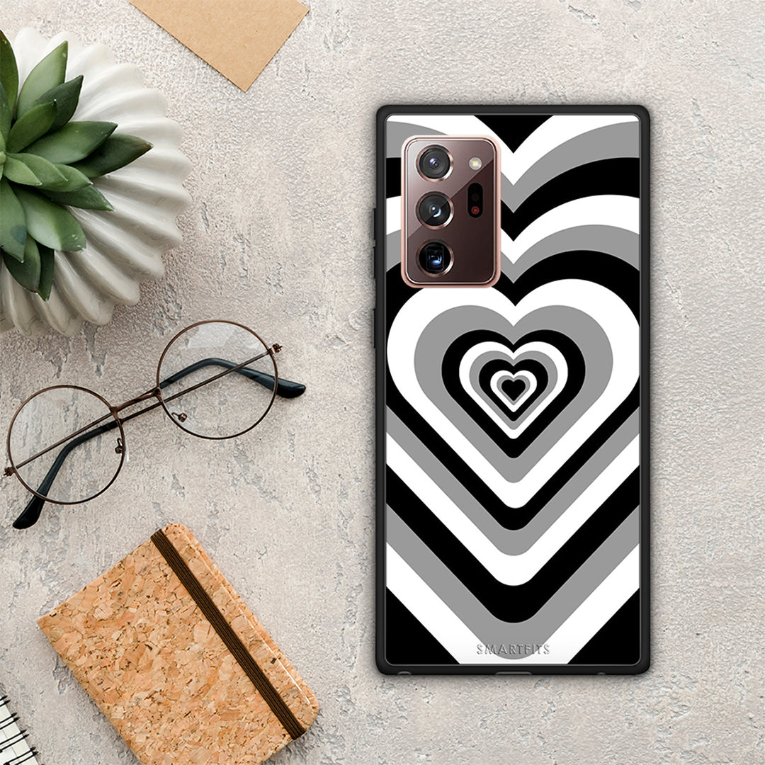 Black Hearts - Samsung Galaxy Note 20 Ultra case