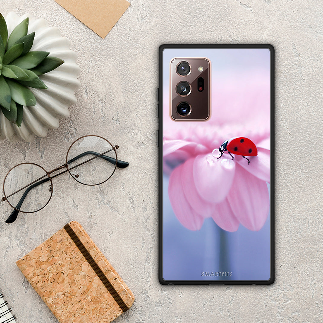 Ladybug Flower - Samsung Galaxy Note 20 Ultra case
