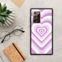 Thumbnail for Lilac Hearts - Samsung Galaxy Note 20 Ultra Case