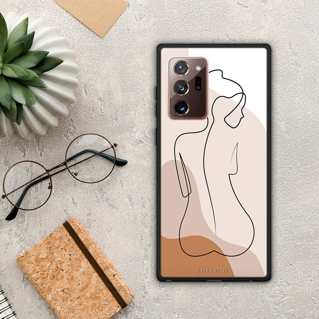 LineArt Woman - Samsung Galaxy Note 20 Ultra case