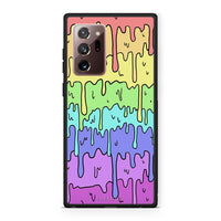 Thumbnail for Samsung Note 20 Ultra Melting Rainbow θήκη από τη Smartfits με σχέδιο στο πίσω μέρος και μαύρο περίβλημα | Smartphone case with colorful back and black bezels by Smartfits