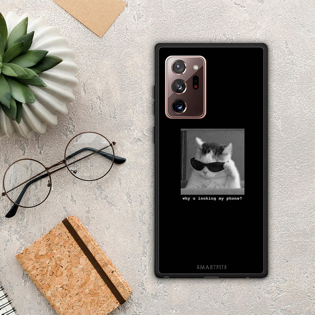 Meme Cat - Samsung Galaxy Note 20 Ultra case