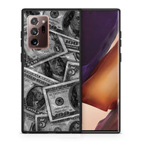 Thumbnail for Θήκη Samsung Note 20 Ultra Money Dollars από τη Smartfits με σχέδιο στο πίσω μέρος και μαύρο περίβλημα | Samsung Note 20 Ultra Money Dollars case with colorful back and black bezels