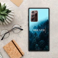 Thumbnail for Quote Breath - Samsung Galaxy Note 20 Ultra θήκη