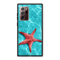 Thumbnail for Samsung Note 20 Ultra Red Starfish Θήκη από τη Smartfits με σχέδιο στο πίσω μέρος και μαύρο περίβλημα | Smartphone case with colorful back and black bezels by Smartfits