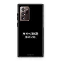 Thumbnail for Samsung Note 20 Ultra Salute θήκη από τη Smartfits με σχέδιο στο πίσω μέρος και μαύρο περίβλημα | Smartphone case with colorful back and black bezels by Smartfits