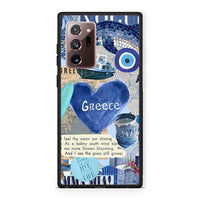 Thumbnail for Samsung Note 20 Ultra Summer In Greece Θήκη από τη Smartfits με σχέδιο στο πίσω μέρος και μαύρο περίβλημα | Smartphone case with colorful back and black bezels by Smartfits