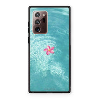Thumbnail for Samsung Note 20 Ultra Water Flower Θήκη από τη Smartfits με σχέδιο στο πίσω μέρος και μαύρο περίβλημα | Smartphone case with colorful back and black bezels by Smartfits