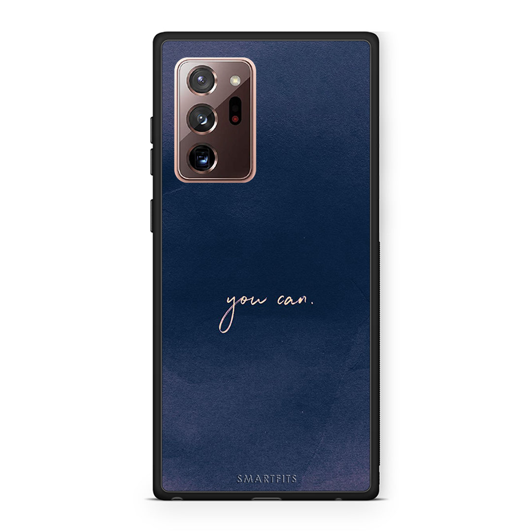 Samsung Note 20 Ultra You Can θήκη από τη Smartfits με σχέδιο στο πίσω μέρος και μαύρο περίβλημα | Smartphone case with colorful back and black bezels by Smartfits