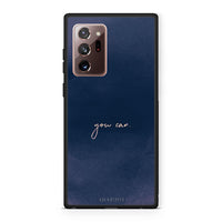 Thumbnail for Samsung Note 20 Ultra You Can θήκη από τη Smartfits με σχέδιο στο πίσω μέρος και μαύρο περίβλημα | Smartphone case with colorful back and black bezels by Smartfits