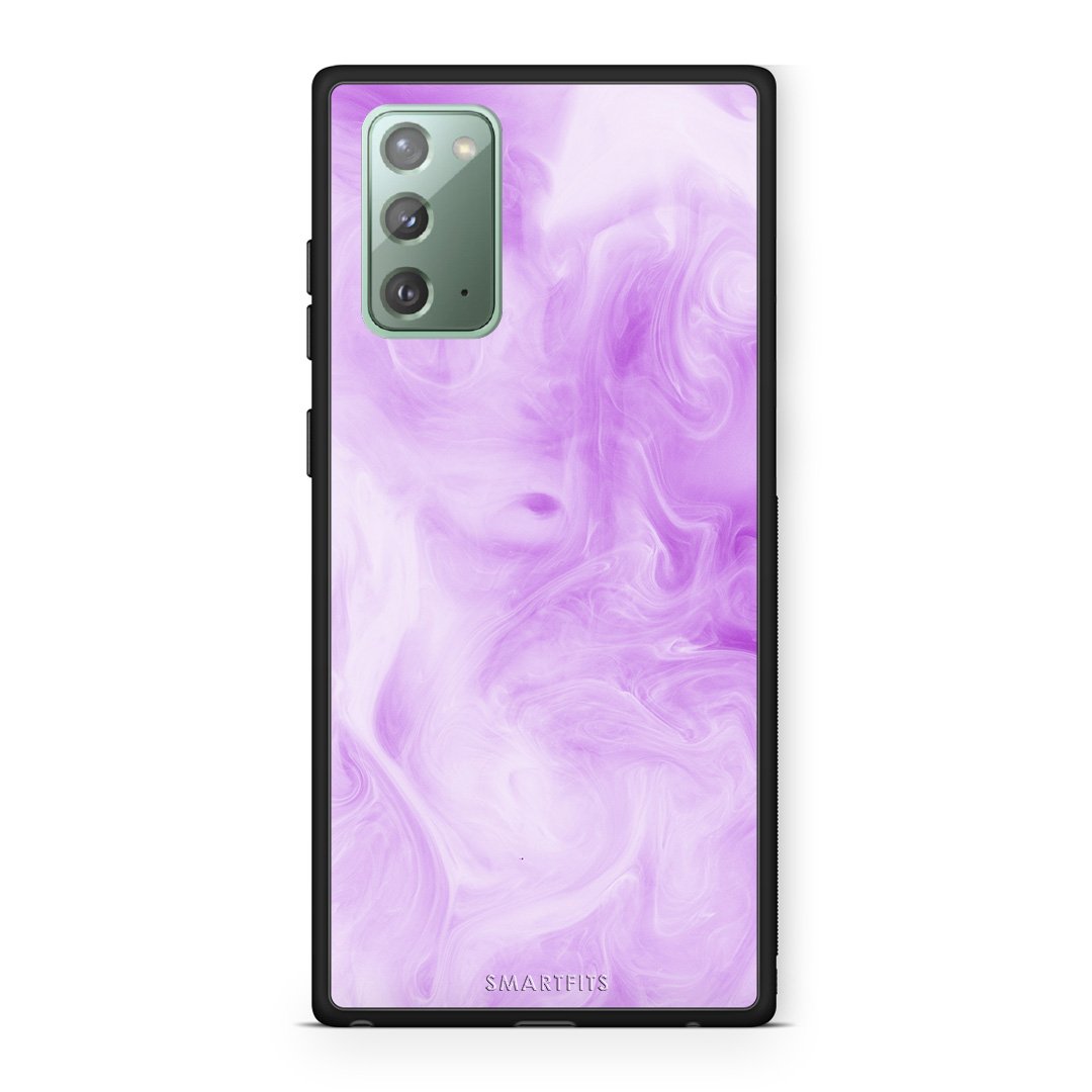 99 - Samsung Note 20  Watercolor Lavender case, cover, bumper