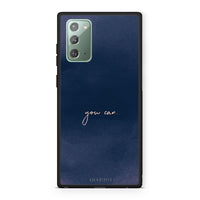Thumbnail for Samsung Note 20 You Can θήκη από τη Smartfits με σχέδιο στο πίσω μέρος και μαύρο περίβλημα | Smartphone case with colorful back and black bezels by Smartfits