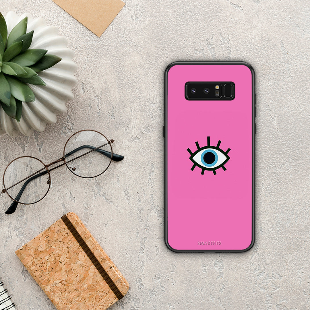 Blue Eye Pink - Samsung Galaxy Note 8 case