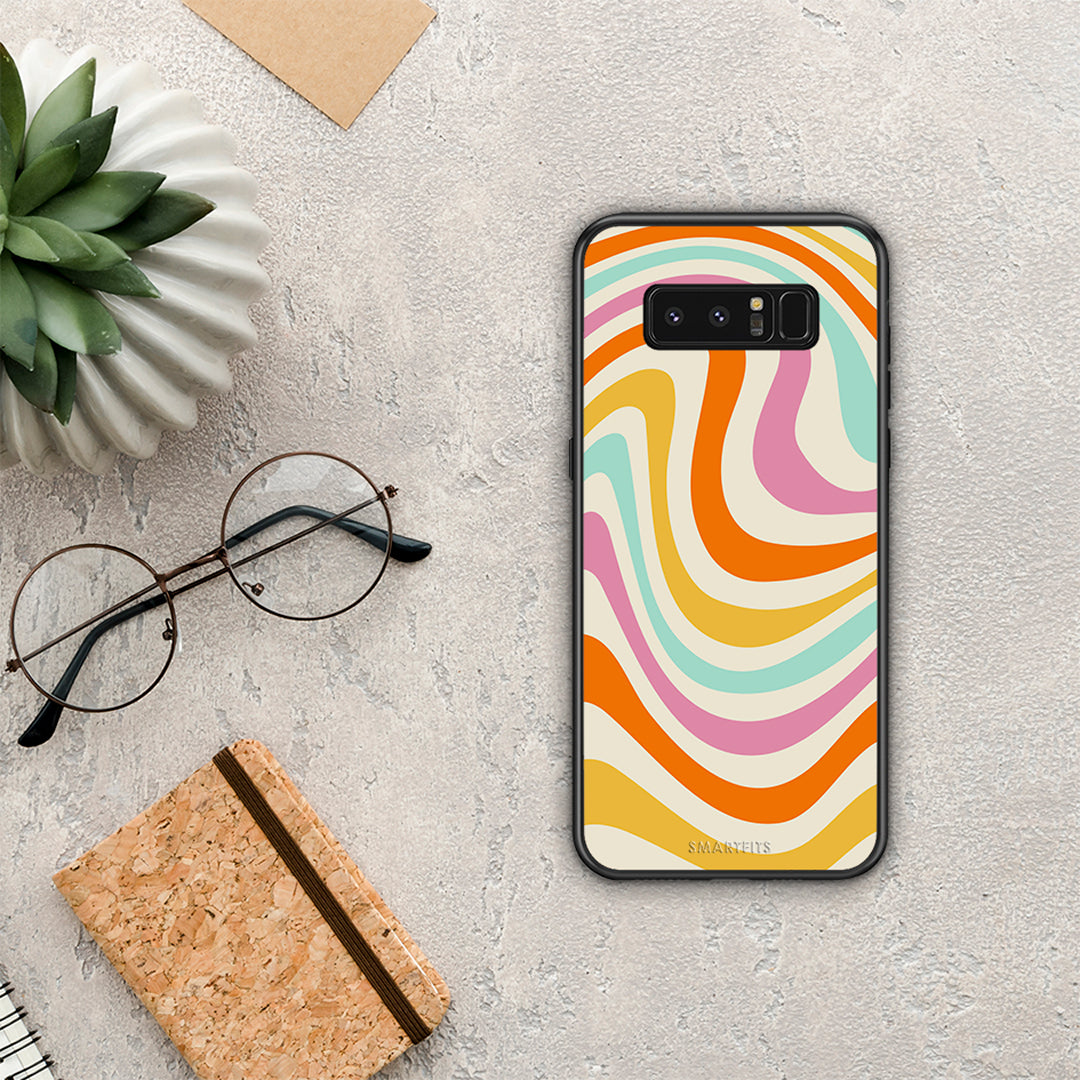 Colorful Waves - Samsung Galaxy Note 8 case