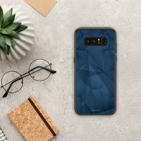 Thumbnail for Geometric Blue Abstract - Samsung Galaxy Note 8 case 