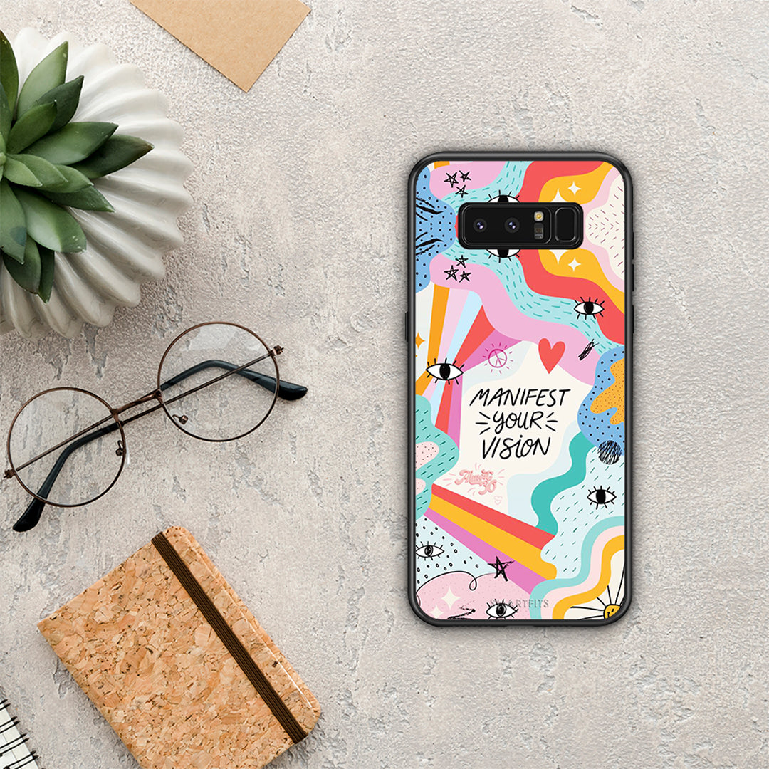 Manifest Your Vision - Samsung Galaxy Note 8 case