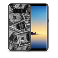 Thumbnail for Θήκη Samsung Note 8 Money Dollars από τη Smartfits με σχέδιο στο πίσω μέρος και μαύρο περίβλημα | Samsung Note 8 Money Dollars case with colorful back and black bezels