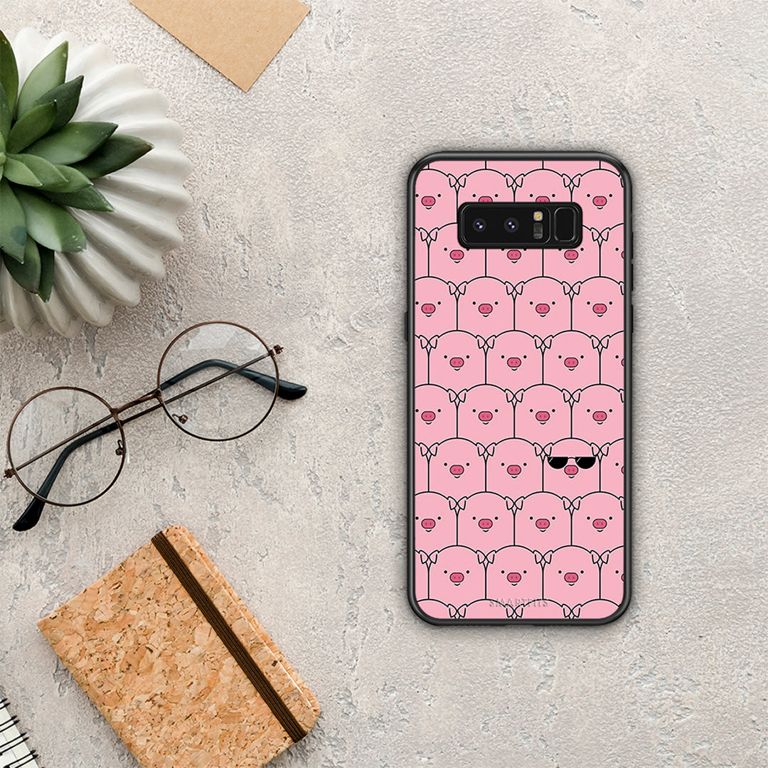 Pig Glasses - Samsung Galaxy Note 8 case