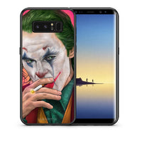 Thumbnail for Θήκη Samsung Note 8 JokesOnU PopArt από τη Smartfits με σχέδιο στο πίσω μέρος και μαύρο περίβλημα | Samsung Note 8 JokesOnU PopArt case with colorful back and black bezels