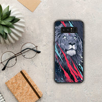 Thumbnail for PopArt Lion Designer - Samsung Galaxy Note 8 case