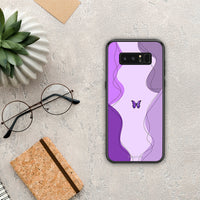 Thumbnail for Purple Mariposa - Samsung Galaxy Note 8 case