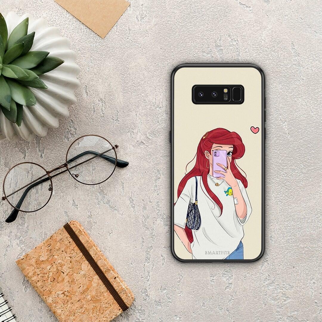 Walking Mermaid - Samsung Galaxy Note 8 case