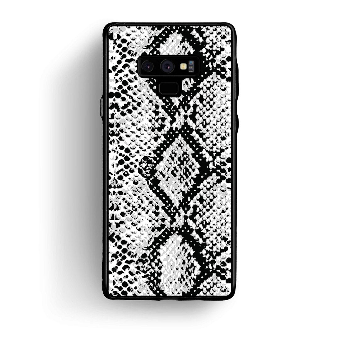 24 - samsung galaxy note 9 White Snake Animal case, cover, bumper