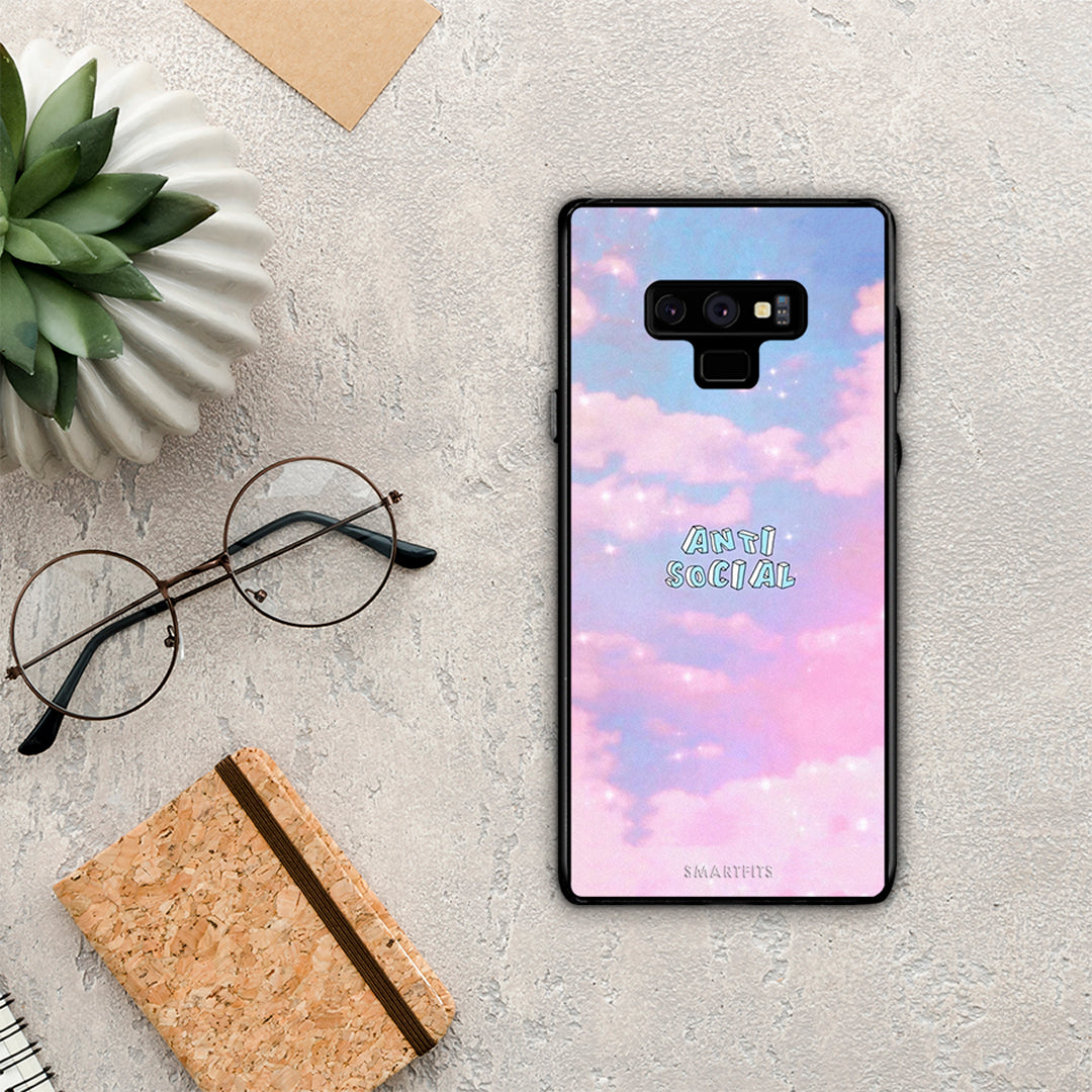 Anti Social - Samsung Galaxy Note 9 Case