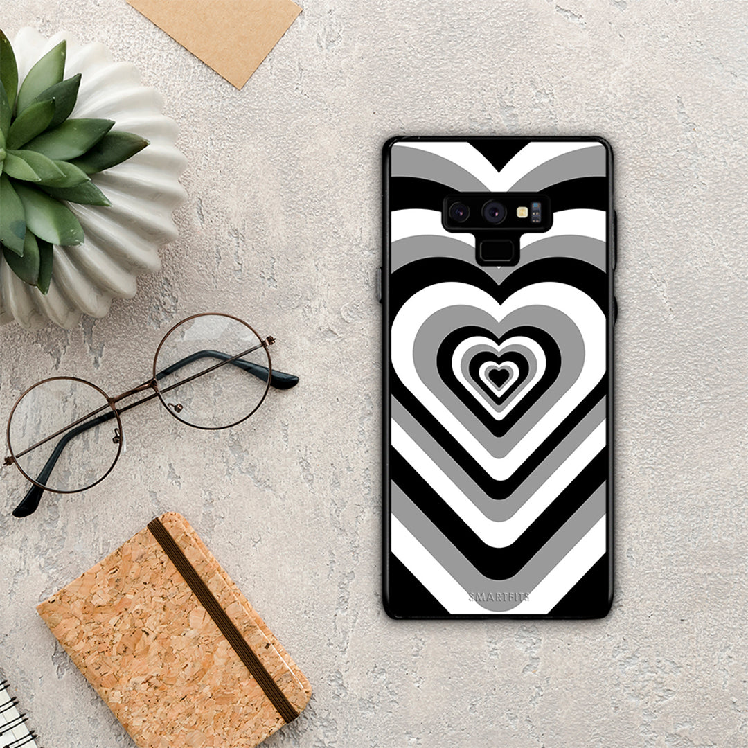 Black Hearts - Samsung Galaxy Note 9 case