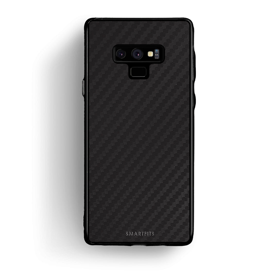 samsung note 9 Carbon Black θήκη από τη Smartfits με σχέδιο στο πίσω μέρος και μαύρο περίβλημα | Smartphone case with colorful back and black bezels by Smartfits