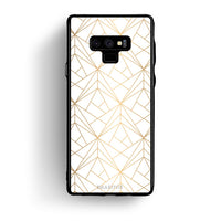 Thumbnail for 111 - samsung galaxy note 9 Luxury White Geometric case, cover, bumper