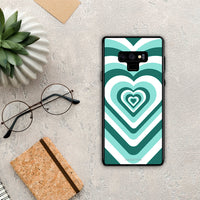 Thumbnail for Green Hearts - Samsung Galaxy Note 9 case