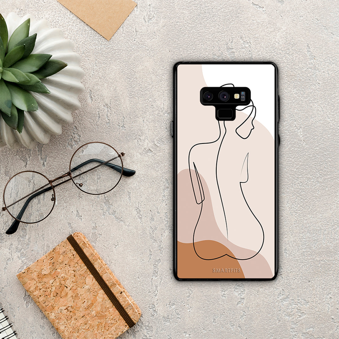 Lineart Woman - Samsung Galaxy Note 9 case