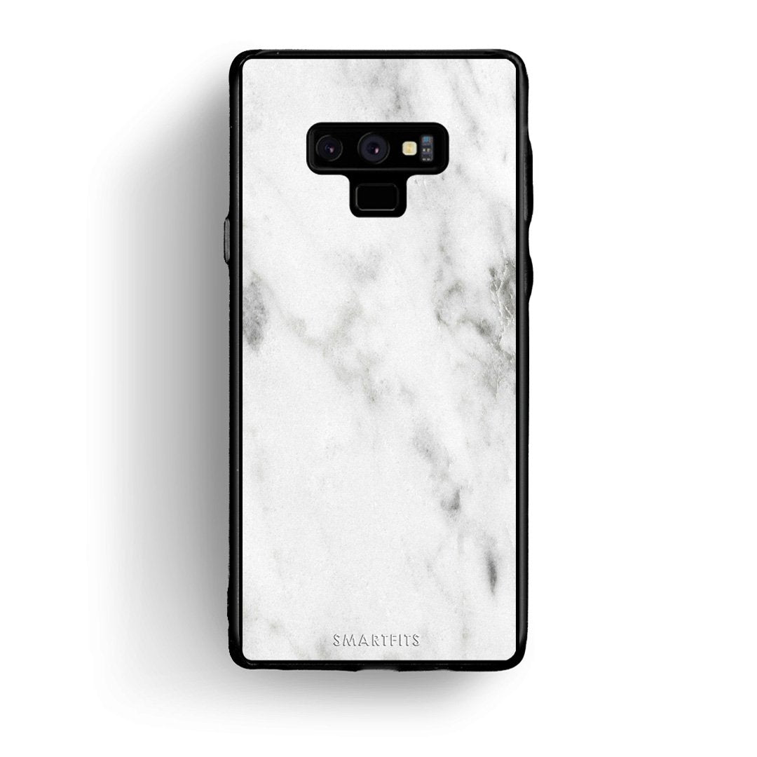 2 - samsung galaxy note 9 White marble case, cover, bumper