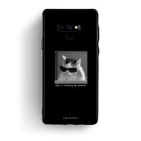 Thumbnail for samsung note 9 Meme Cat θήκη από τη Smartfits με σχέδιο στο πίσω μέρος και μαύρο περίβλημα | Smartphone case with colorful back and black bezels by Smartfits