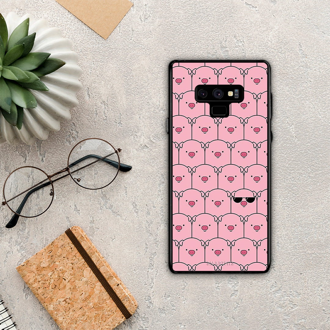 Pig Glasses - Samsung Galaxy Note 9 case