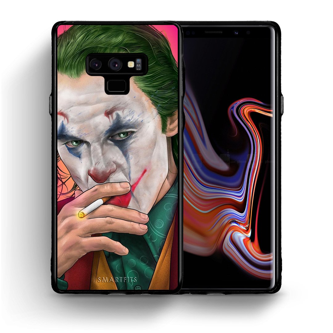 Θήκη Samsung Note 9 JokesOnU PopArt από τη Smartfits με σχέδιο στο πίσω μέρος και μαύρο περίβλημα | Samsung Note 9 JokesOnU PopArt case with colorful back and black bezels