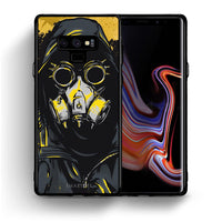 Thumbnail for Θήκη Samsung Note 9 Mask PopArt από τη Smartfits με σχέδιο στο πίσω μέρος και μαύρο περίβλημα | Samsung Note 9 Mask PopArt case with colorful back and black bezels