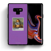 Thumbnail for Θήκη Samsung Note 9 Monalisa Popart από τη Smartfits με σχέδιο στο πίσω μέρος και μαύρο περίβλημα | Samsung Note 9 Monalisa Popart case with colorful back and black bezels