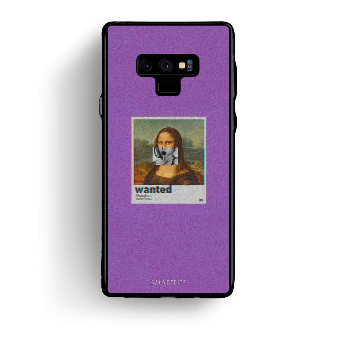 4 - samsung note 9 Monalisa Popart case, cover, bumper