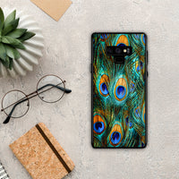 Thumbnail for Real Peacock Feathers - Samsung Galaxy Note 9 Case