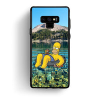 Thumbnail for samsung note 9 Summer Happiness Θήκη από τη Smartfits με σχέδιο στο πίσω μέρος και μαύρο περίβλημα | Smartphone case with colorful back and black bezels by Smartfits